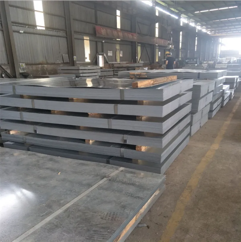 Galvanized steel plate